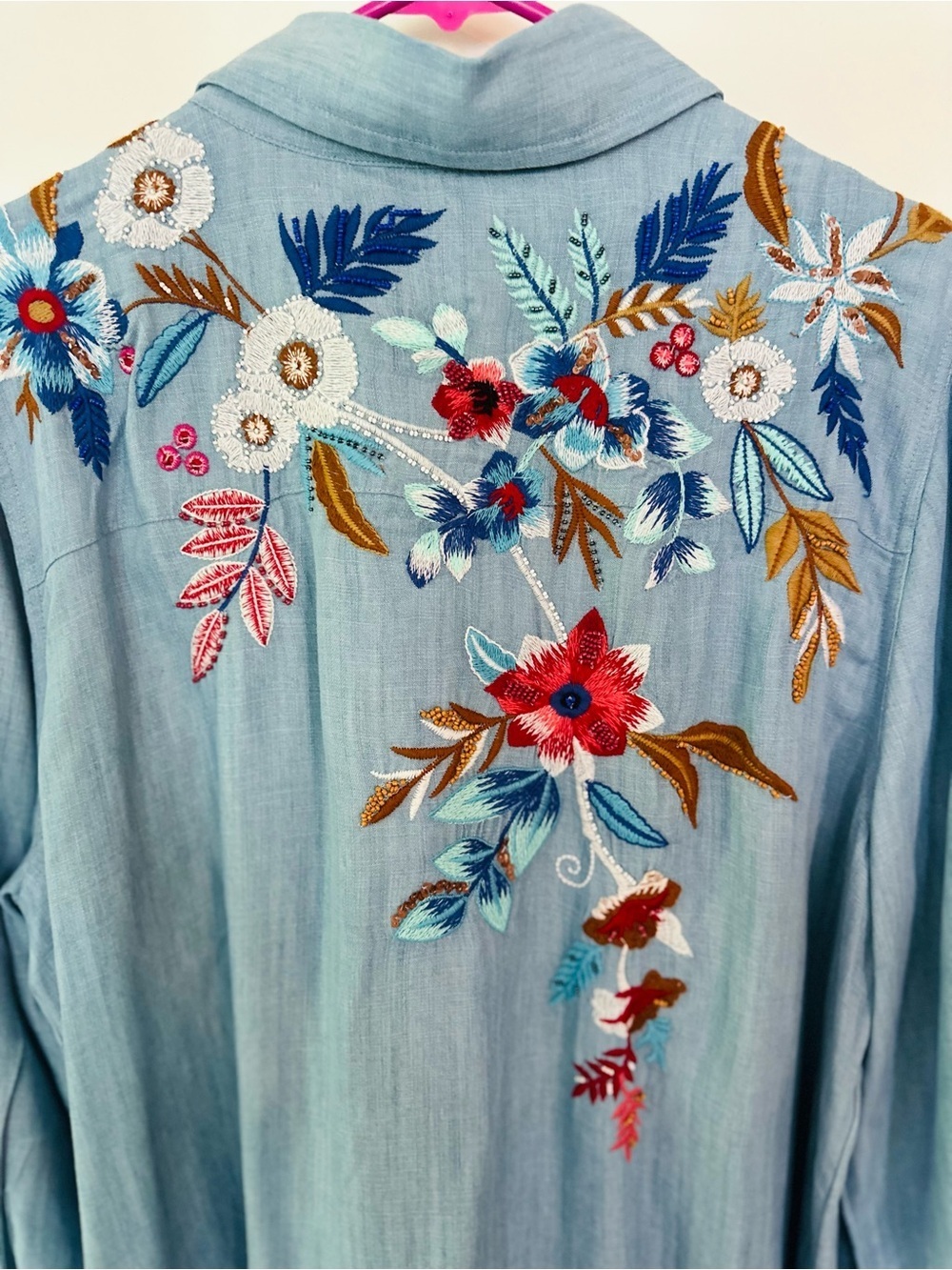 Soft Surroundings Aveline Tencel™ Tunic - XL (18) NWT MSRP $120 - Picture 5 of 7